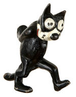 FELIX THE CAT CAST IRON FIGURE.