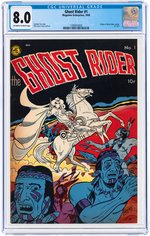 "GHOST RIDER" #1 1950 CGC 8.0 VF.