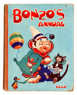 "BONZO'S ANNUAL" WITH SALT & PEPPER SHAKER SET.