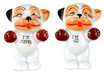 "BONZO'S ANNUAL" WITH SALT & PEPPER SHAKER SET.