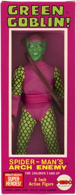 "THE GREEN GOBLIN" FIRST VERSION BOXED MEGO ACTION FIGURE.