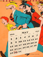 "METROPOLITAN GROUP COMICS" CALENDAR FOR 1949.