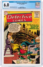 "DETECTIVE COMICS" #217 MARCH 1955 CGC 6.0 FINE.