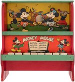 "MICKEY MOUSE" PIANO WITH DANCING MICKEY & MINNIE MOUSE FIGURES.