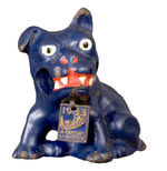 "1933/A CENTURY OF PROGRESS" CAST IRON DOG/PENCIL HOLDER.