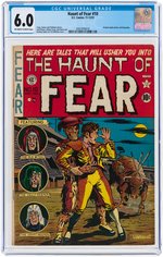 "HAUNT OF FEAR" #10 NOVEMBER/DECEMBER 1951 CGC 6.0 FINE.