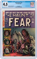 "HAUNT OF FEAR" #14 JULY/AUGUST 1952 CGC 4.5 VG+.