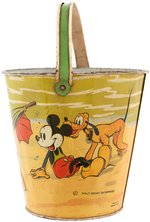 MICKEY MOUSE & FRIENDS EMBOSSED SAND PAIL.