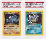 2000 POKEMON ROCKET FIRST EDITION LOT OF TWO HOLO PSA GEM MINT 10.