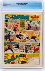 "WORLD'S FINEST COMICS" #13 SPRING 1944 CGC 7.0 VF-.