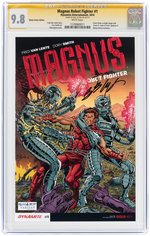 "MAGNUS ROBOT FIGHTER" #1 2014 SHARP COMICS EDITION CGC 9.8 NM/MINT SIGNATURE SERIES.