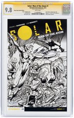 "SOLAR: MAN OF THE ATOM" #1 2014 SHARP COMICS SKETCH EDITION CGC 9.8 NM/MINT SIGNATURE SERIES.