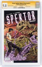 "DOCTOR SPEKTOR: MASTER OF THE OCCULT" #1 2014 SHARP COMICS ED. CGC 9.8 NM/MINT SIGNATURE SERIES.