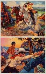 "LONE RANGER" GUM INC. PREMIUM PICTURE SET WITH ENVELOPE.