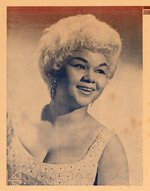 ETTA JAMES HOLLYWOOD BOWL NEW WESTMINSTER, BRITISH COLUMBIA 1964 CONCERT POSTER.