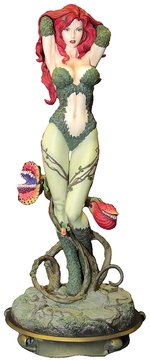 SIDESHOW TOYS EXCLUSIVE PREMIUM FORMAT BATMAN "POISON IVY" STATUE.