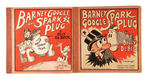 "BARNEY GOOGLE AND SPARK PLUG" CUPPLES & LEON PLATINUM AGE REPRINT SET.