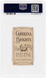 1909-11 T206 CAROLINA BRIGHTS BILL DINEEN DINNEEN PSA VG 3.