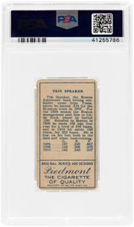 1911 T205 GOLD BORDER TRIS SPEAKER PSA GOOD 2.