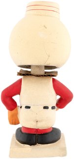 CINCINNATI REDS "MR. RED" BOXED MASCOT BOBBING HEAD (WHITE SQUARE BASE).