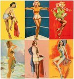 GLORIFIED GLAMOUR GIRLS MUTOSCOPE CARD SET.