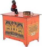 "LITTLE JOCKO MUSICAL BANK" STRAUSS MECHANICAL BANK.