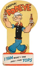 "POPEYE" SODA ADVERTISING COUNTER STANDEE.