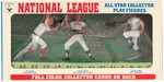 "NATIONAL LEAGUE ALL STAR COLLECTOR PLAY FIGURES" BOXED SET - PETE ROSE, WILLIE MAYS & CLEON JONES.