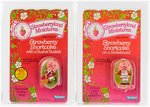 "STRAWBERRYLAND MINIATURES" LOT OF TEN UNCIRCULATED CAS GRADED CARDED PVC FIGURES.