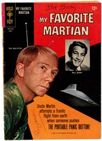 "MY FAVORITE MARTIAN" CAST-SIGNED COMIC BOOK.