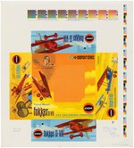 COX "FOKKER D.VIII FLYING MODEL" BOX PROOF SHEET.