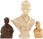 CHARLES LINDBERGH BUST TRIO.