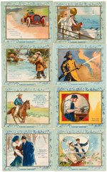 "FORTUNE SERIES" TOBACCO CARD SET.