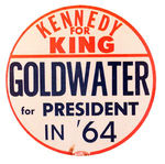 GOLDWATER PRE-ASSASSINATION ANTI-JFK 3.5".