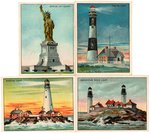 "LIGHT HOUSE SERIES" TOBACCO CARD SET.