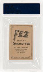 "MILITARY SERIES REPRESENTING ALL NATIONS OF THE WORLD" TOBACCO CARD SET.