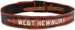 PAIR OF LEATHER FIREMAN'S BELT "WEST NEWBURY" AND "PONKAPOG 3."