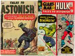 "TALES TO ASTONISH" COMIC LOT OF 22 ISSUES.