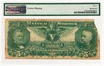 1896 $5 SILVER CERTIFICATE PMG 15 CHOICE FINE NET.