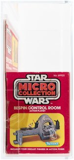 "STAR WARS MICRO COLLECTION - BESPIN CONTROL ROOM ACTION PLAYSET AFA 85 NM+.