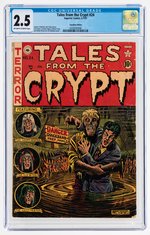 "TALES FROM THE CRYPT" #24 JUNE-JULY 1951 CGC 2.5 GOOD+ (CANADIAN EDITION).