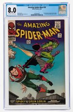 "AMAZING SPIDER-MAN" #39 AUGUST 1966 CGC 8.0 VF.