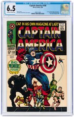 "CAPTAIN AMERICA" #100 APRIL 1968 CGC 6.5 FINE+.