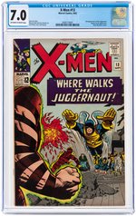 "X-MEN" #13 SEPTEMBER 1965 CGC 7.0 FINE/VF.