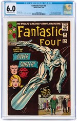 "FANTASTIC FOUR" #50 MAY 1966 CGC 6.0 FINE.