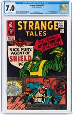 "STRANGE TALES" #135 AUGUST 1965 CGC 7.0 FINE/VF (FIRST NICK FURY).