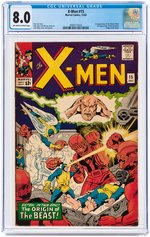 "X-MEN" #15 DECEMBER 1965 CGC 8.0 VF.