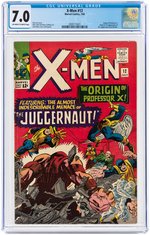 "X-MEN" #12 JULY 1965 CGC 7.0 FINE/VF (FIRST JUGGERNAUT).