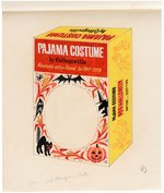 COLLEGEVILLE "PAJAMA COSTUME" BOX ORIGINAL ART TRIO.
