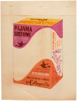 COLLEGEVILLE "PAJAMA COSTUME" BOX ORIGINAL ART TRIO.